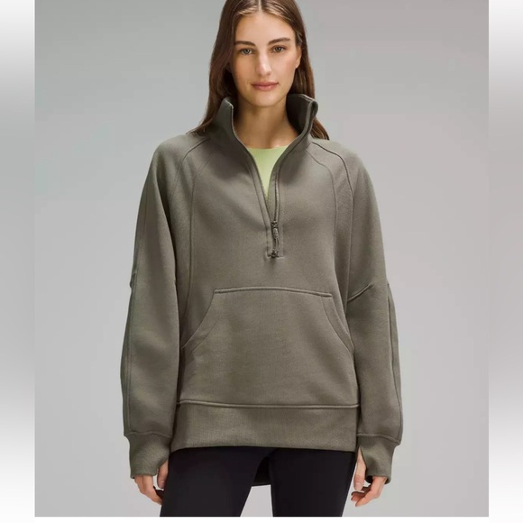 Lululemon Scuba Oversized Funnel Neck Half Zip XS/S - Picture 5 of 5
